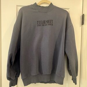 Taylor Swift Eras Tour Navy Crewneck